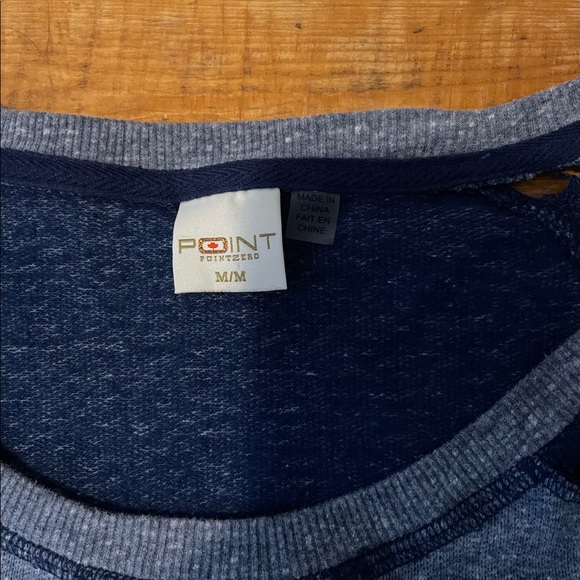 Lightweight Point Zero Sweater with Lace Detail Size M - Picture 4 of 7